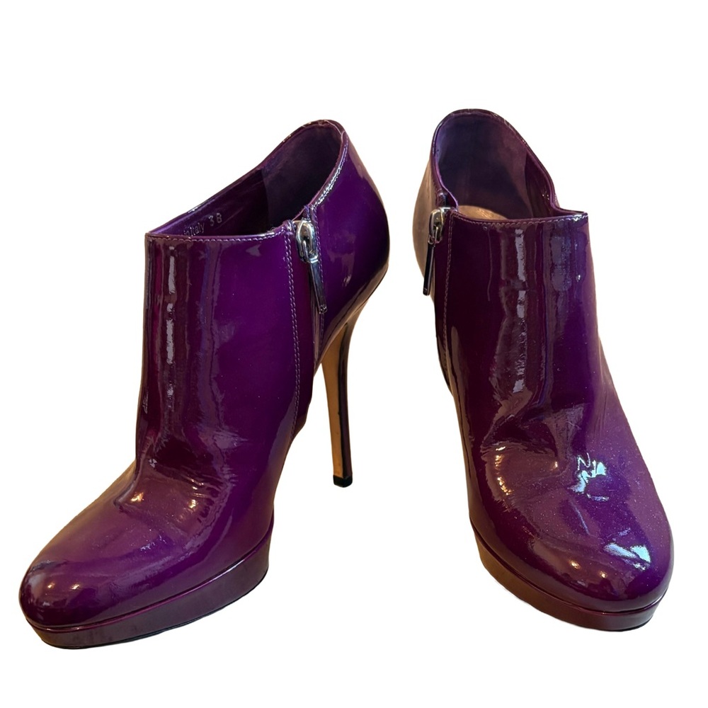 Purple Ankle Boots (Dior)